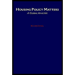 Housing Policy Matters