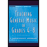 Teaching General Music in Grades 4 8  A Musicianship Approach