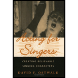 Acting for Singers  Creating Believable Singing Characters