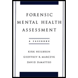 Forensic Mental Health Assessment  A Casebook