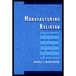 Manufacturing Religion  Discourse on Sui Generis Religion and the Politics of Nostalgia