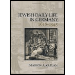 Jewish Daily Life in Germany, 1618 1945