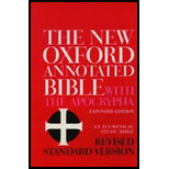 New Oxford Annotated Bible RSV