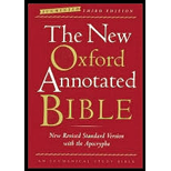 New Oxford Annotated Bible, NRSV and Apoc. Augmented