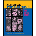 American Popular Music  Rock Years