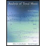 Analysis of Tonal Music