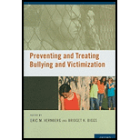 Preventing and Treating Bullying and Victimization