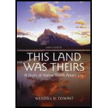 This Land Was Theirs A Study of Native Americans