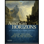 American Horizons Volume I