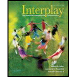 Interplay The Process of Interpersonal Communication   Text Only