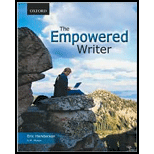 Empowered Writer An Essential Guide to Writing and Research