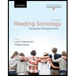 Reading Sociology  Canadian Perspectives