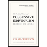 Political Theory of Possessive Individualism Hobbes to Locke