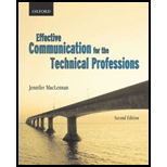 Effective Communication for the Technical Professions (Canadian)