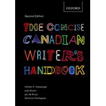 Concise Canadian Writers CANADIAN<