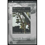 Hindus of the Himalayas  Ethnography and Change, Revised and Enlarge