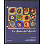 Introduction to Philosophy Looseleaf 9TH 21 Edition, by John Perry - ISBN 9780197543825
