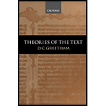 Theories of the Text