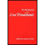 Cena Trimalchionis  Petronii Arbitri