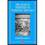 Spartan Tradition in European Thought