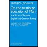 On the Aesthetic Education of Man, in a Series of Letters