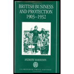 British Business and Protection, 1903 1932