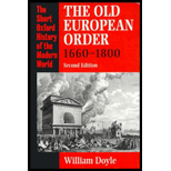 Old European Order, 1660 1800