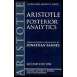 Aristotle  Posterior Analytics