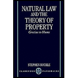 Natural Law the Theory of Property