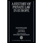 History of Private Law in Europe