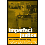 Imperfect Justice  A German Diary