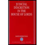 Judicial Discretion in House of Lords