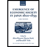 Emergence of Economic Society in Japan, 1600 1870