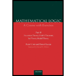 Mathematical Logic, Part 2