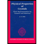 Physical Properties of Crystals  Their Representation by Tensors and Matrices