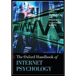 Oxford Handbook of Internet Psychology