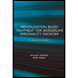 Mentalization Based Treatment for 