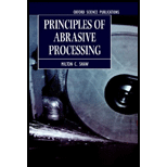 Principles of Abrasive Processing