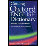 Concise Oxford English Dictionary   With CD