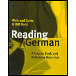 Reading German  A Course Book and Reference Grammar