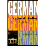 German Cultural Studies  An Introduction