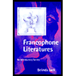 Francophone Literatures