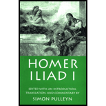 Homer Iliad, I