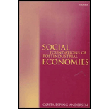 Social Foundations of Postindustrial Economies