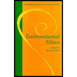 Environmental Ethics