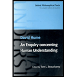 Enquiry Concerning Human Understanding