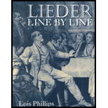 Lieder Line by Line  Word for Word