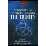 Philosophical and Theological Essays on the Trinity