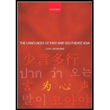 Languages of East and Southeast Asia