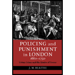 Policing and Punishment in London 1660 1750